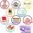 thumbnail image 4 of Muyoka Juego de suministros para manualidades y manualidades para niños de 1000 piezas, suministros para manualidades de bricolaje para niños pequeños, proyectos escolares y educación en el hogar Muyoka Hogar, 4 of 7
