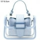 thumbnail image 2 of Bolso bandolera de gelatina de moda primavera/verano Azul, 2 of 5