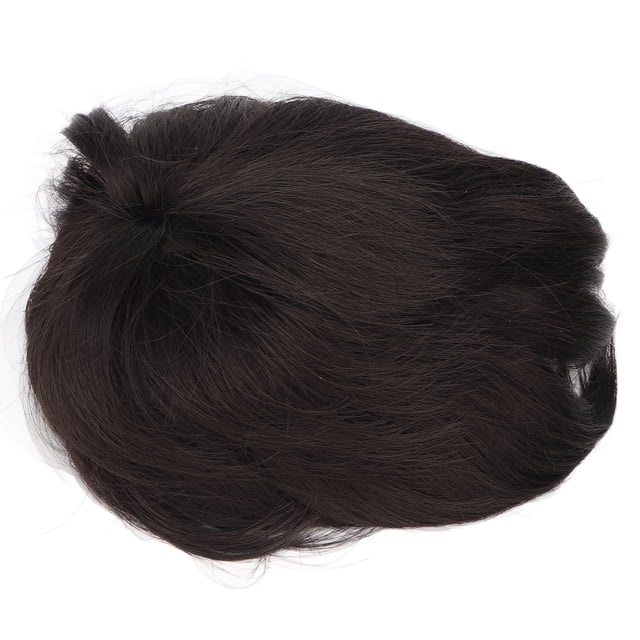 Peluquín para el cabello, peluquín para hombres, peluquín suave y suave para hombres, materiales ecológicos