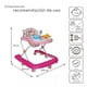 thumbnail image 3 of Andadera D´Bebe Upa Bebe Rosa, 3 of 9