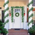 thumbnail image 2 of 3 Pcs Artificial Ivy Vines Kit 6.4Ft Odorless Silk Ivy Garland with Green Leaves Fake Hanging Plants Artificial Greenery Decor for Wedding Home Wall Party Indoor Outdoor Decoration, 2 of 5