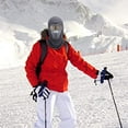 thumbnail image 3 of Etcbuys Unisex Winter Fleece Face, Windproof Ski Mask (Gray), 3 of 6