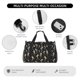 thumbnail image 4 of Disketp Dancing Skeleton Party Bolsa de Viaje Tipo Duffle, Bolso de Mano para Fin de Semana para Mujer, Bolsa de Gimnasio Ligera para Hombre, Esencial para Viajes, 4 of 7