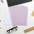 thumbnail image 4 of TABLZONE Smooth Assorted Color Notebook Refill Paper Practical Loose Leaf Paper for Reports and Diaries, 4 of 6