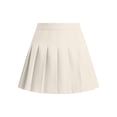 thumbnail image 6 of hengsof Girls Pleated School Uniform Skirt for 1-15 Years Solid Color Elastic Waist Casual Everyday Skirt Basic Versatile Pleated Skirt, 6 of 6