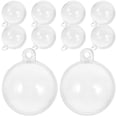 thumbnail image 1 of 10 bolas flotantes transparentes para acuario, decorativas y rellenables., 1 of 8