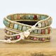 thumbnail image 5 of Correa de reloj bohemia compatible con Apple Watch de 38 mm/40 mm/41 mm, correa de reloj bohemia hecha a mano para Iwatch Series 7/6/5/4/3/2/1/SE para mujeres y niñas JM, 5 of 5