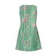 thumbnail image 5 of WCMZJ Summer Dresses for Women 2025 Casual V Neck Sleeveless Sundresses Boho Tank Dress Beach Dresses with Pockets Multicolor 2XL, 5 of 5