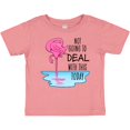 thumbnail image 3 of Inktastic Not Going to Deal with This Today- sleeping flamingo Boys or Girls Baby T-Shirt, 3 of 5
