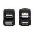 thumbnail image 2 of HUGFEGWE USB 2.0 Type A Male to Female U Shaped Angle Connector Adapter 2Pcs/Set CJ25311-8955, 2 of 5