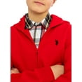 thumbnail image 3 of U.S. Polo Assn. Boys Fleece Zip-Up Hoodie, Sizes 4-18, 3 of 5