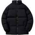 thumbnail image 1 of LinYooLi Veste Légère pour Femmes à Manches Longues Col Montant Fermeture Éclair Complète pour l'Hiver, 1 of 3