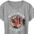 thumbnail image 3 of Marvel Deadpool - Maximum Effort - Women's Short Sleeve Graphic T-Shirt, 3 of 5