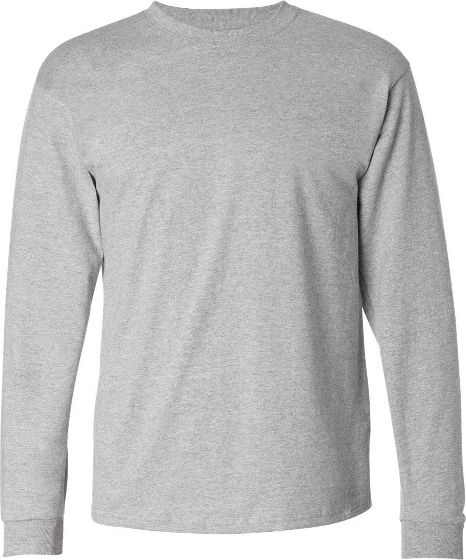 plain grey long sleeve shirt