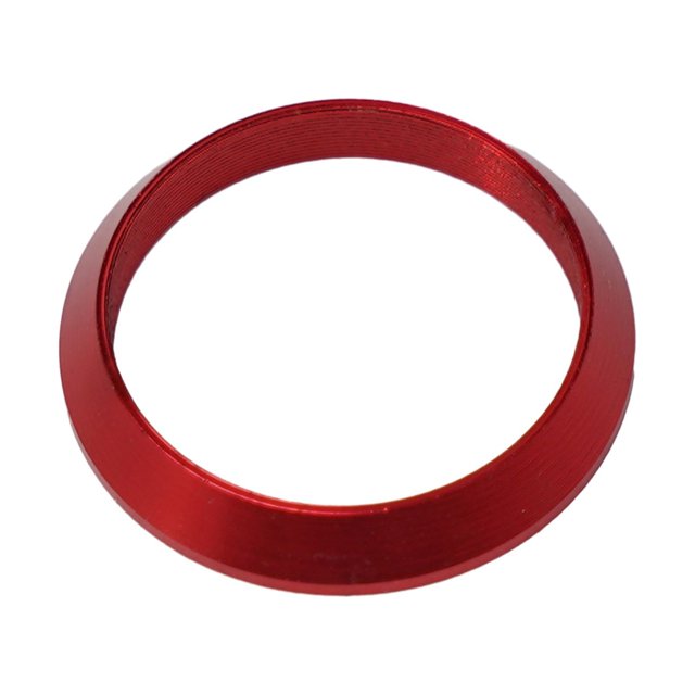 Coloured Aluminium Alloy Winding Checks Trim Ring for Rod Building & Repair Part Red 15.5Mm Shenzhuyue