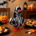 thumbnail image 3 of RUINIXCW 7 Inch Halloween Deck Goose Outfits Desk Duck Outfit Mini Porch Goose Outfit  for Desktop Goose Figurine Holiday Desk Goose Clothes Hoodie and Accessory (No Goose), 3 of 6
