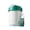 Large, off-white and green, variant on Insulated 304 Stainless Steel Vacuum Flask 15cm Large Off White Blue Lid Leak Proof for Travel and Gym