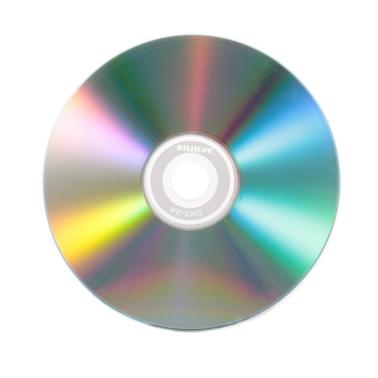 Carevas 10pcs CD-R 700MB/80min Blank Disc Grade A 52X Multispeed Music CD Disk, White