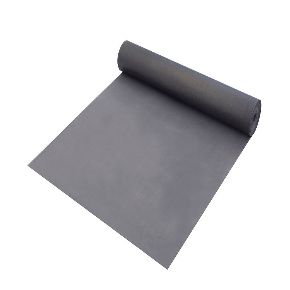 Dekorman High Density Anti Slip Pvc 1 5mm Thickness 0 15 Mm Pe Film 2 N Moisture Barrier Gray Foam Underlayment 100 Sq Ft Roll Use For Lvt Spc Laminate Bamboo Hardwood Floated Flooring Moisture Barrier Gray Foam Underlayment