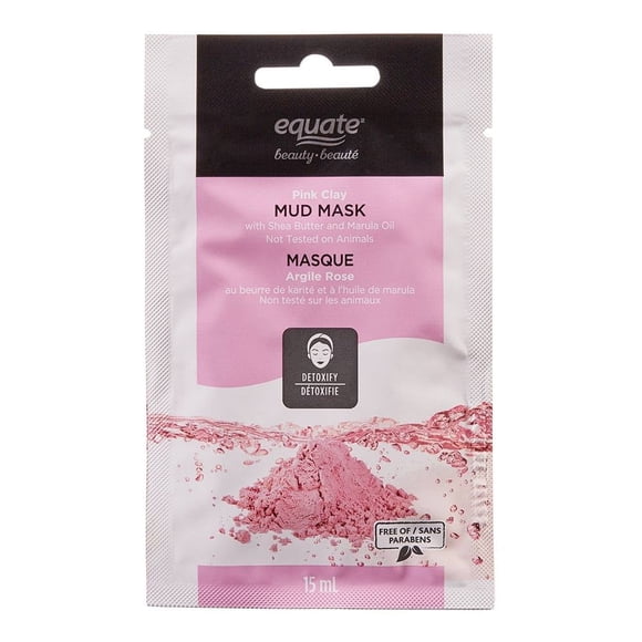 Mascarilla Equate barro arcilla rosa 15 ml
