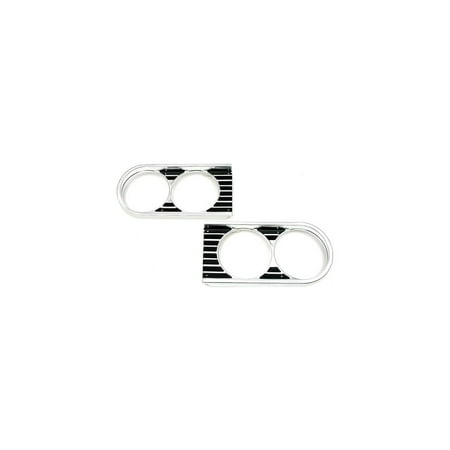 El Camino Headlamp Bezels - Eckler's Premier Products 55-193340 El Camino Headlight Bezels,