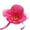 Hot Pink, variant on Kids Sun Hat Tea Party Garden Party Hats Easter Wide Brim Summer Beach Hat for Boys Girls Toddler Outdoor Play Travel Lightweight Breathable