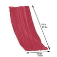 thumbnail image 3 of Cozy Microfiber Fleece Blanket, 50x70cm Super Soft & Warm All-Season Throw, Perfect as a Bedspread, Sofa Blanket or Gift for Home & Dorm - Rose color, 3 of 3