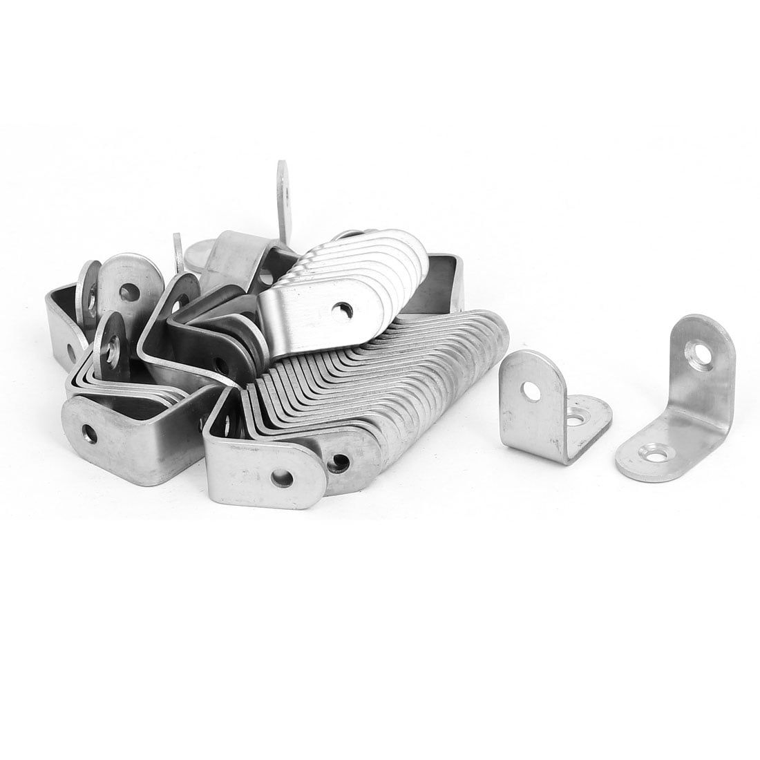 25mm Long Stainless Steel 90 Degree L Shaped Angle Bracket Brace