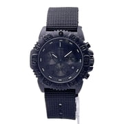 s Luminox Navy Seal Colormark Chrono Black Dial Nylon Mens Quartz Watch XS.3081.BO