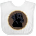 thumbnail image 3 of Inktastic Black Lab Dog Labrador Retriever Boys or Girls Baby Bib, 3 of 4
