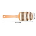 thumbnail image 2 of Unique Bargains Vent Detangle Brush with Detangling Pins Orange, 2 of 6