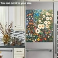 thumbnail image 3 of Yayeee Magnetic Dishwasher Cover for The Front Decoration Home Kitchen Machine Sticker Protector, Floral Garden, 3 of 6