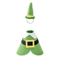 thumbnail image 2 of Ympkerial 7 Inch Mini Desk Goose Holiday Costume Collection, Themed Decor Outfits for Valentine's Easter St Patricks Day Spring Festival Desktop Statue, 2 of 6