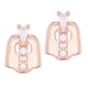thumbnail image 5 of Rhinestone Bar Dientes Fang Grills Dientes Gorras Hippy Jewelry Rose Gold Oro rosa Zulema Boca boca tapa de tomas, 5 of 6