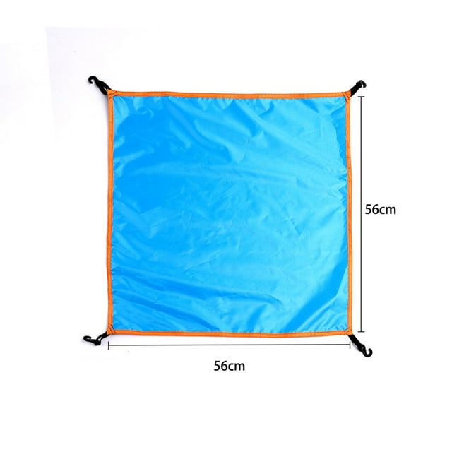Waterproof Tent Cover with Elastic Box Hook for Sun Protection 85 85cm Orange