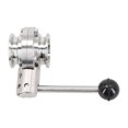 thumbnail image 4 of 1PCs 1.5" Tri Clamp Sanitary Butterfly Valve Stainless Steel 304 Valve, 4 of 11
