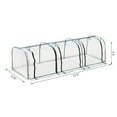 thumbnail image 3 of 11.5' L x 3.25' W x 2.5' H PVC Metal Tunnel Garden Greenhouse Kit, 3 of 6