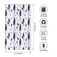 thumbnail image 2 of Fotbe Lavender Flowers Pattern Premium Towels , (27.5x16in) Lightweight and Highly Absorbent Quick Drying Microfiber Towel, Perfect for Daily Use, 2 of 6