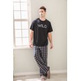 thumbnail image 3 of Richie House Men's Knit Two-piece Pajama Sleepwear Set NRHM2866, 3 of 7