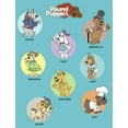 thumbnail image 2 of Girl's Pound Puppies Character Portraits  Graphic Tee Tahiti Blue Medium, 2 of 4