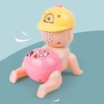thumbnail image 5 of Crawling Baby Doll Toy, Interactive Learning Puppy, Light & Music Functions, Early Education Infant Toy, Pretend Play Set, Develops Motor Skills, Gift for Toddlers Boys Girls Age 0-1 Year, 5 of 7