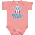 thumbnail image 3 of Inktastic 1st Birthday Boy Rocket Ship Boys Baby Bodysuit, 3 of 5