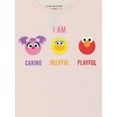 thumbnail image 4 of Sesame Street Caring Helpful Playful Elmo Toddler Baby Long Sleeve T-Shirt Tee SEG058LS, 4 of 7