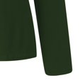 thumbnail image 6 of Wuphunn Long Sleeve Shirts for Women Tops for Women's Clothing Summer Tops for Women Summer Tops Playeras Para Mujer Dressy Blouses for Women Solid Blouses Tops Work Tops for Women Army Green L, 6 of 9