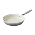 thumbnail image 2 of The Pioneer Woman 12 pieces Classic Belly Cookware Set, Porcelain Enamel, Ombre Grey, 2 of 10
