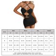 thumbnail image 2 of Vestido ajustado sexy ahueca hacia fuera el vestido casual de la honda de cintura alta sin mangas para las mujeres FLhrweasw Para estrenar, 2 of 6