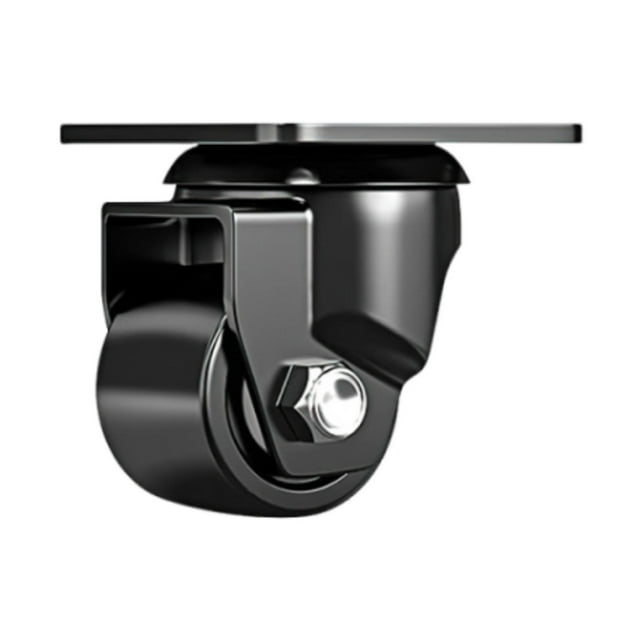 Rueda giratoria con capacidad de carga fuerte, placa superior y freno de bloqueo de 360 grados. 2 pulgadas