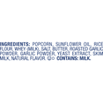 thumbnail image 2 of SKINNYPOP Gluten-Free Roasted Garlic Butter Popcorn Snack, 4.4 oz Bag, 2 of 6
