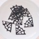 thumbnail image 5 of 1 paquete 30g Sprooky Paper Confetti Cuttings web Cuttings de papel Confeti de lanzamiento de mesa para la fiesta de Halloween (negro), 5 of 7