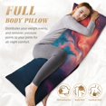 thumbnail image 4 of Balery Cosmic Paint Swirl Funda Protectora para Almohada Corporal de Algodón Hipoalergénico con Cierre(55 x 21 pulgadas), Almohadas No Incluidas, 4 of 4
